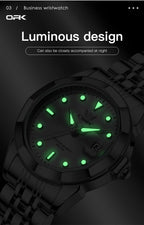 OPK Reloj de pulsera para mujer de acero inoxidable para mujer