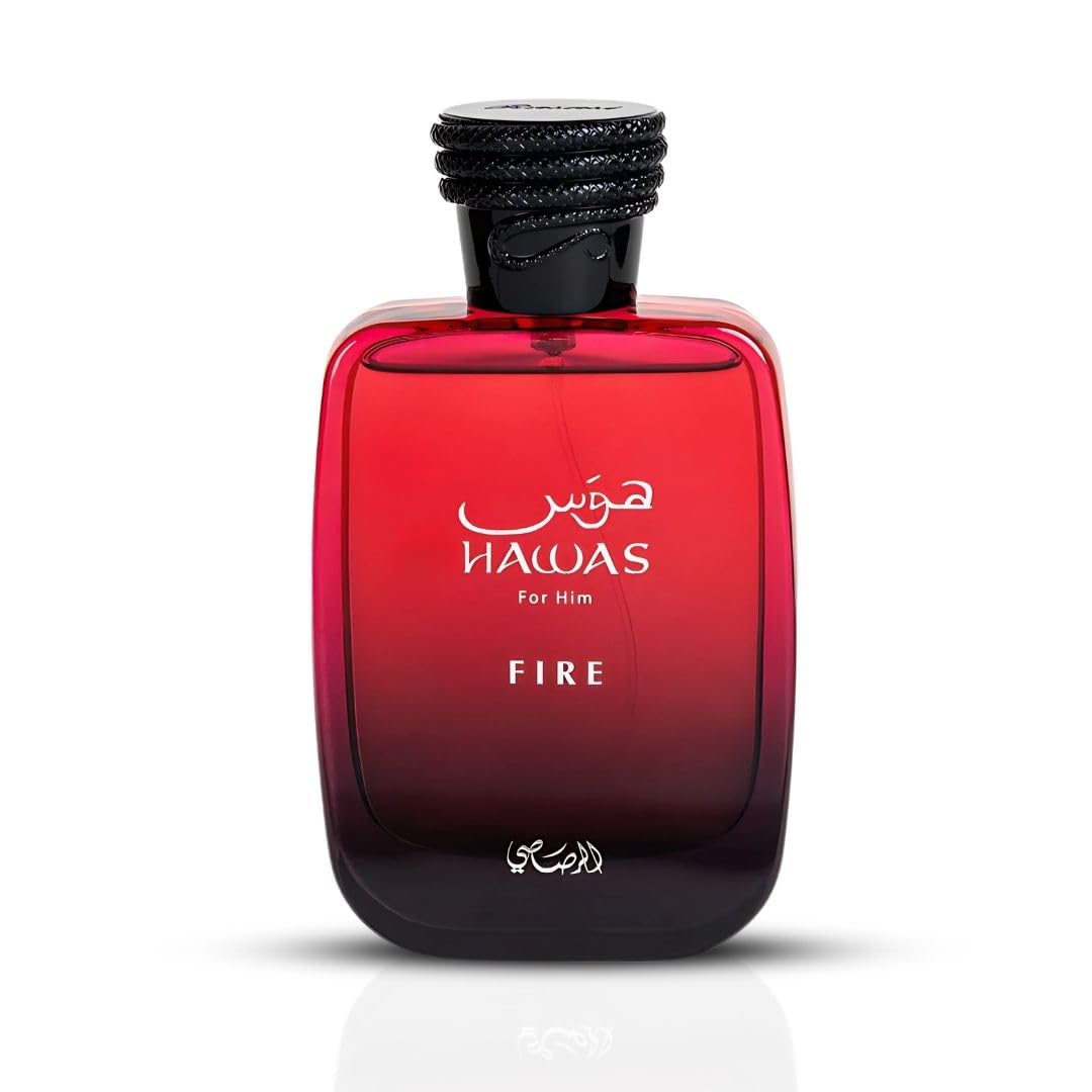 RASASI Hawas Fire Eau De Parfum Spray 100 ml (3.4 oz) - Perfume ára...