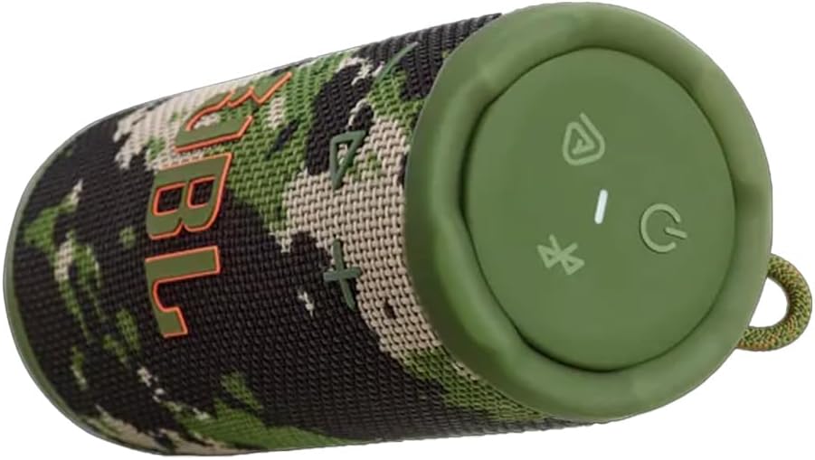 JBL Paquete de altavoz Bluetooth portátil compacto Grip con funda g...