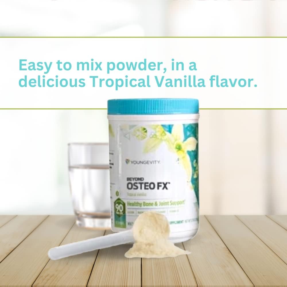 Youngevity Beyond Osteo FX - Vainilla tropical | Apoyo saludable pa...