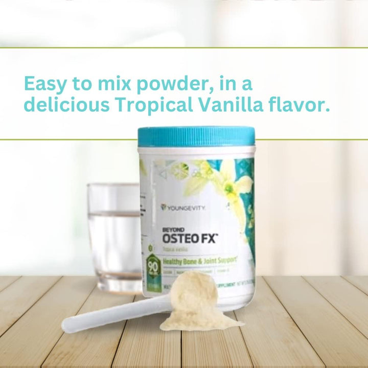 Youngevity Beyond Osteo FX - Vainilla tropical | Apoyo saludable pa...
