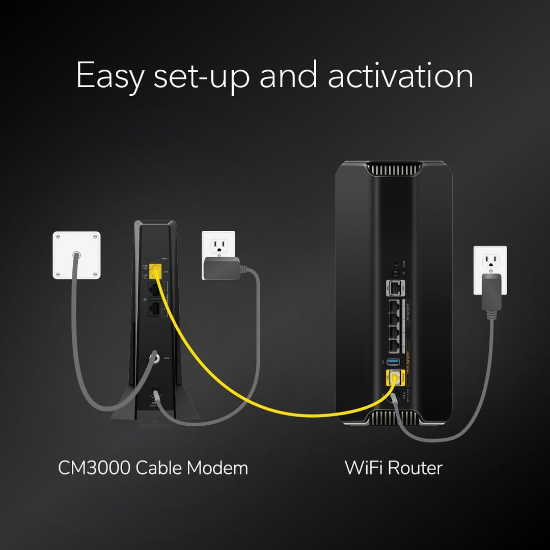NETGEAR Nighthawk DOCSIS 31 Cable módem de división