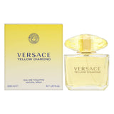 Versace Yellow Diamond - Eau de Toilette en espray para mujer, 6.7 oz