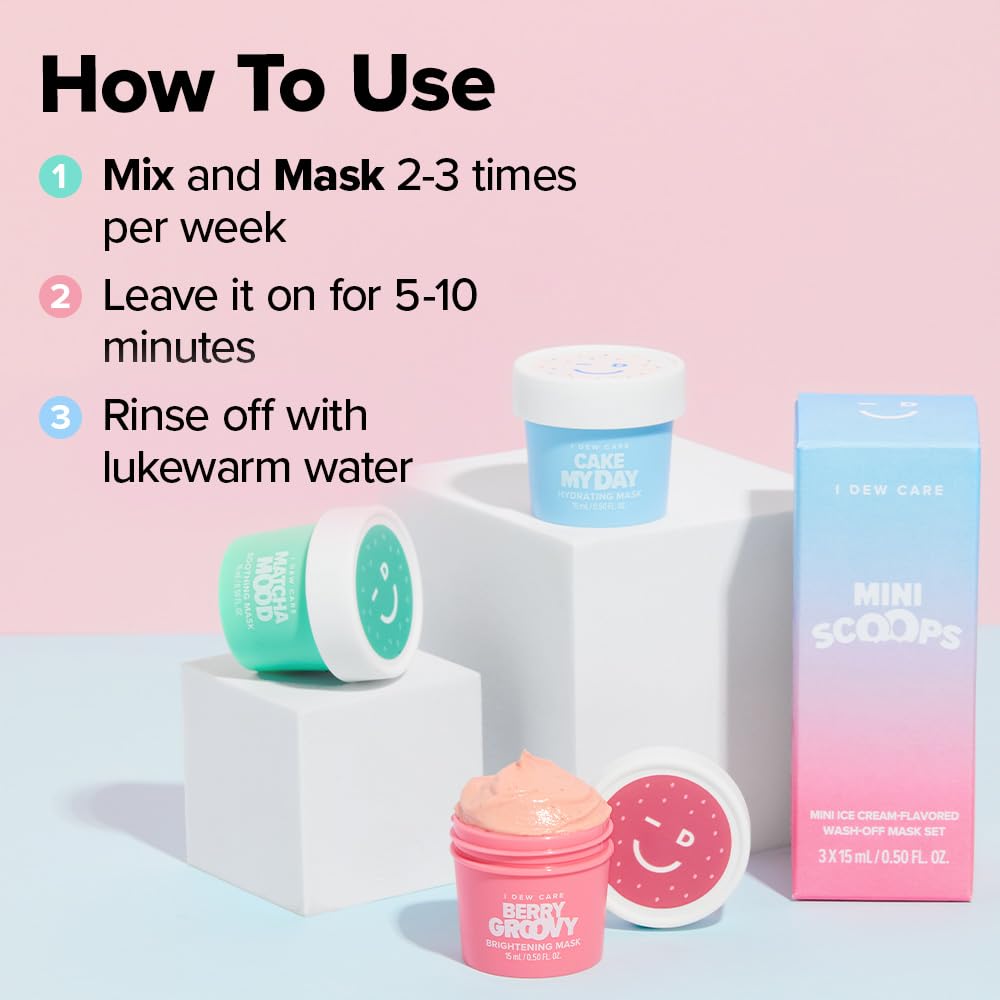 I DEW CARE Set de Regalo de Mascarilla Facial Desmaquillante para e...