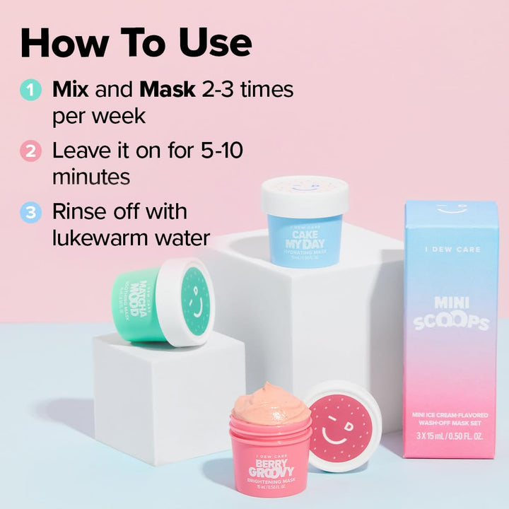 I DEW CARE Set de Regalo de Mascarilla Facial Desmaquillante para e...