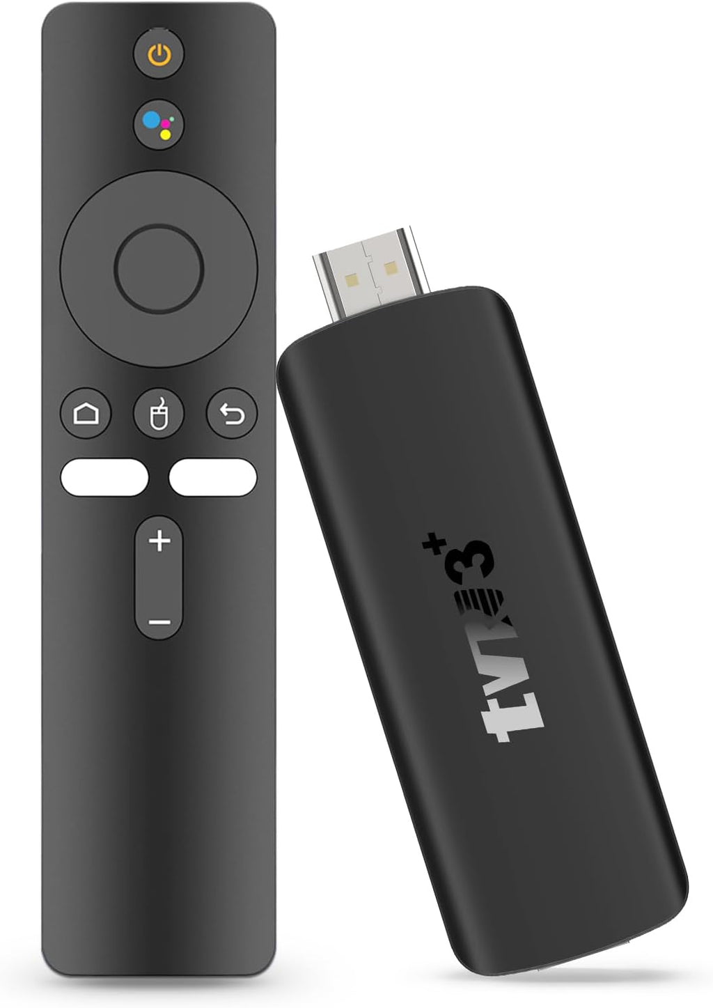 Android TV Stick 4K 2026, 2GB 16GB | Android 14, CPU RK3518 de cuatro núcleos, 4K HDR10+, WiFi 6 2.4G/5G de doble banda, USB 3.0, Bluetooth 5.4, control remoto por voz