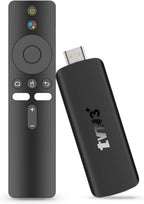 Android TV Stick 4K 2026, 2GB 16GB | Android 14, CPU RK3518 de cuatro núcleos, 4K HDR10+, WiFi 6 2.4G/5G de doble banda, USB 3.0, Bluetooth 5.4, control remoto por voz