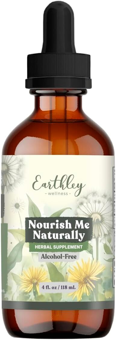 Earthley Wellness Nourish Me Naturally, multivitamínico líquido de...