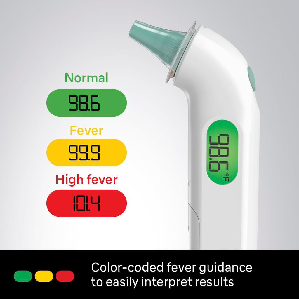 Braun Termómetro digital ThermoScan 4 para niños y adultos