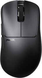Pulsar Gaming Gears Xlite Crazylight – Ratón inalámbrico para juegos ultra ligero 41g (1.45 oz), interruptor óptico, 32000 DPI, 750 IPS, sensor XS-1, compatible con 8k (negro brillante)