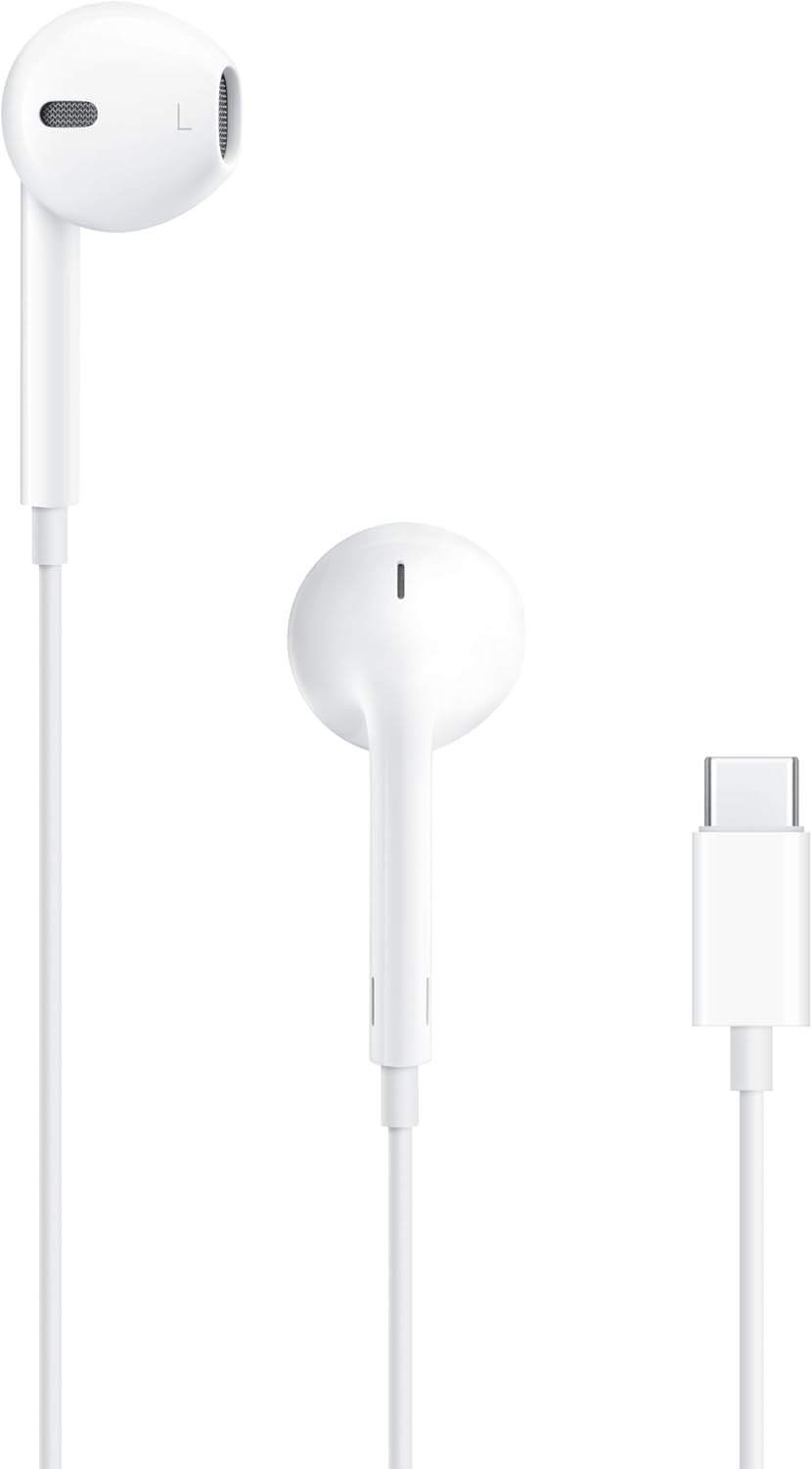 Auriculares Apple EarPods con conector USB-C, auriculares con cable...