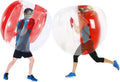 ZHUYNXIR 2 bolas de sumo para adultos, bolas de rebote para niños, pelota inflable para niños, bola zorb corporal para niños, juegos en equipo al aire libre (48 pulgadas, rojo + rojo)