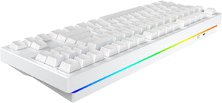 Teclado mecánico con cable IROK FE87 V2, tasa de sondeo dual de 8 K...