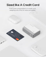 CUKTECH Mini banco de energía de 30 W, cargador portátil de 10000 m...