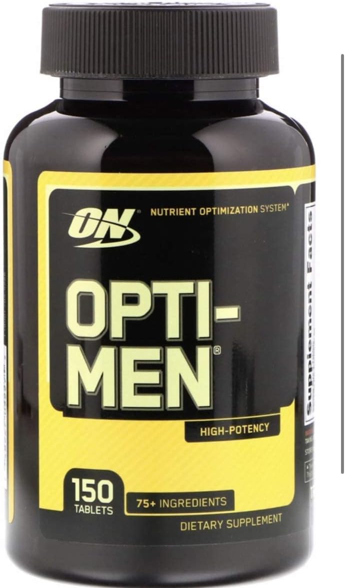 Optimum Nutrition Suplemento Opti-Men, 150 unidades