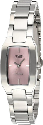 Casio Enticer Reloj Analógico para Mujer Dial Rosa - LTP-1165A-4CDF(SH20)