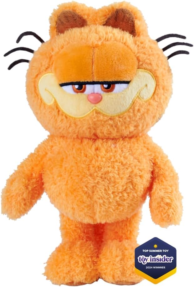 Peluche clásico de Garfield de 8 pulgadas Detalle de