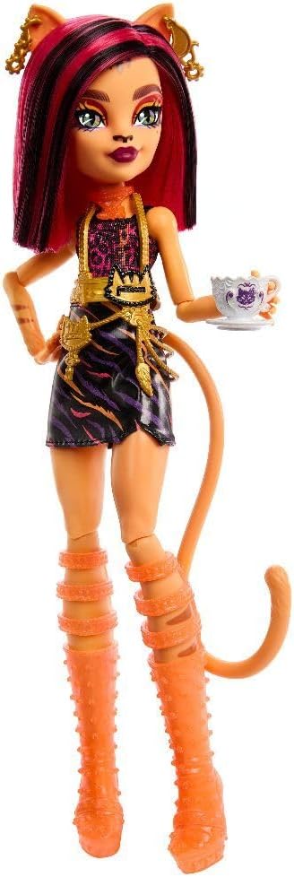 Muñeca Monster High Skulltimate Secrets Neon Frights Toralei Stripe...