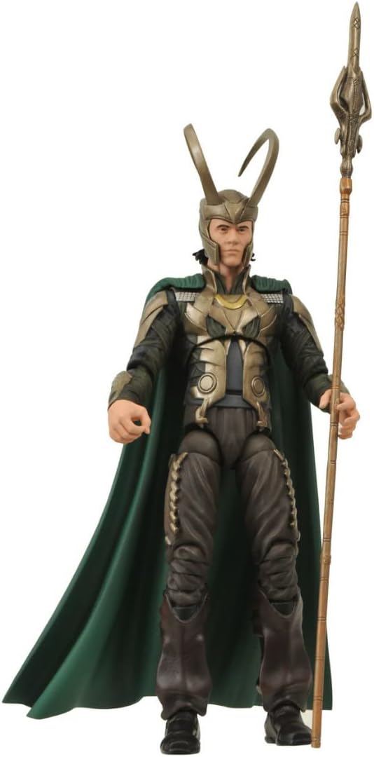 Diamond Select Toys Marvel Select: Loki (versión de película) Figur...