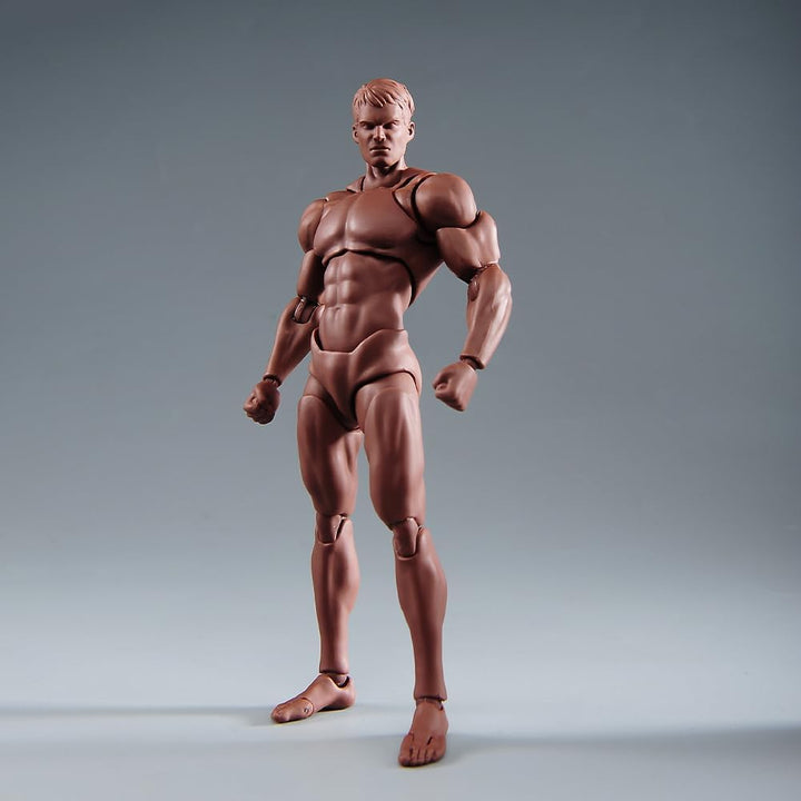 Fremego Figura de acción masculina a escala 1\/12, figura muscular...