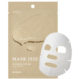 MIZON Joyful Time Jeju - Máscara facial completa de Koren (Lotus) K...