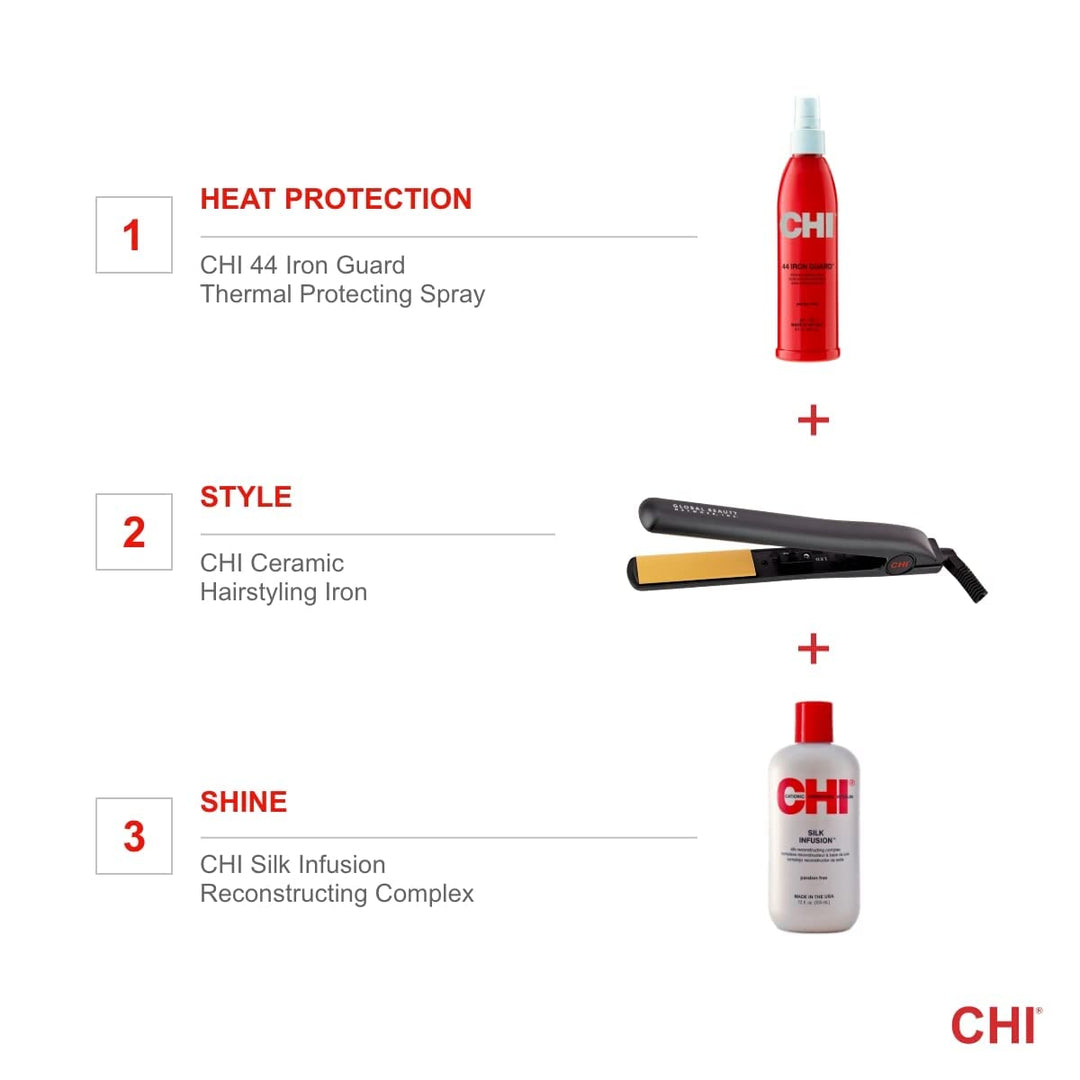 CHI Original plancha plana de 1\u201D para alaciado de cabello, par...
