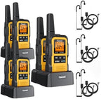 G2Pro+ walkie talkies de uso rudo IP67, radios bidireccionales