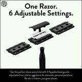 Maquinilla de afeitar de seguridad Rockwell Razors 6S de acero inox...