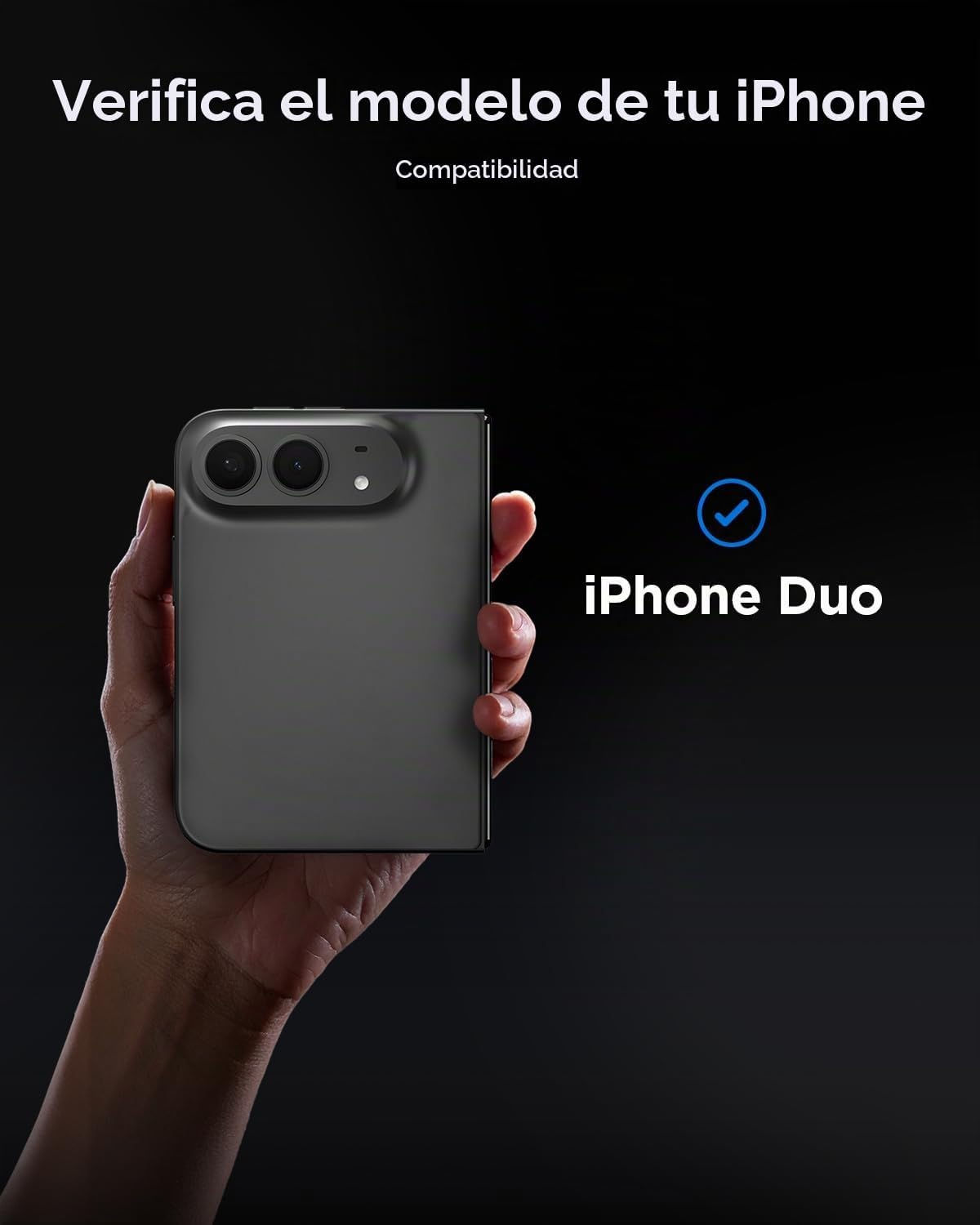 Spigen GlasTR EZ FIT Pro - Protector de pantalla de privacidad para iPhone