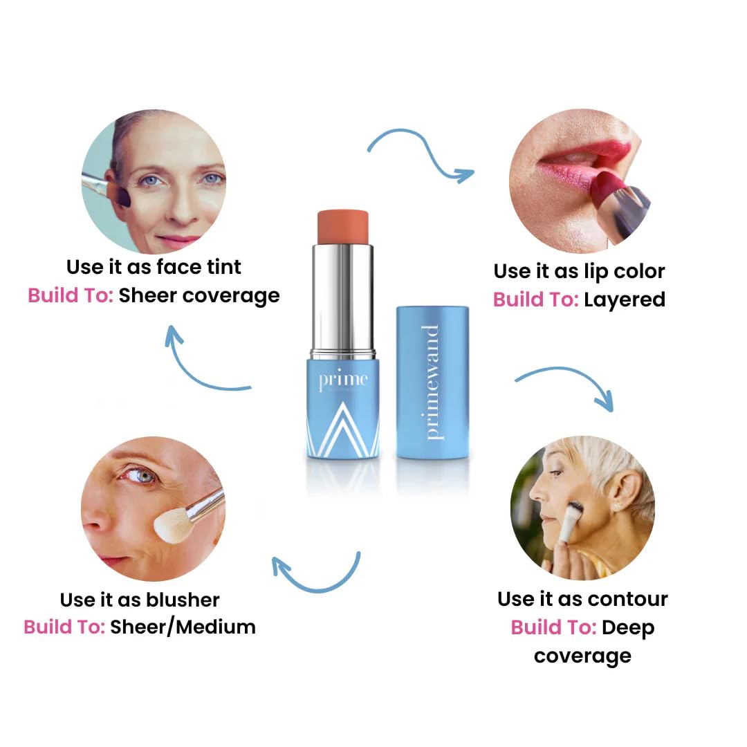 Prime Prometics PrimeWand Nude para mujeres maduras, barra todo en...