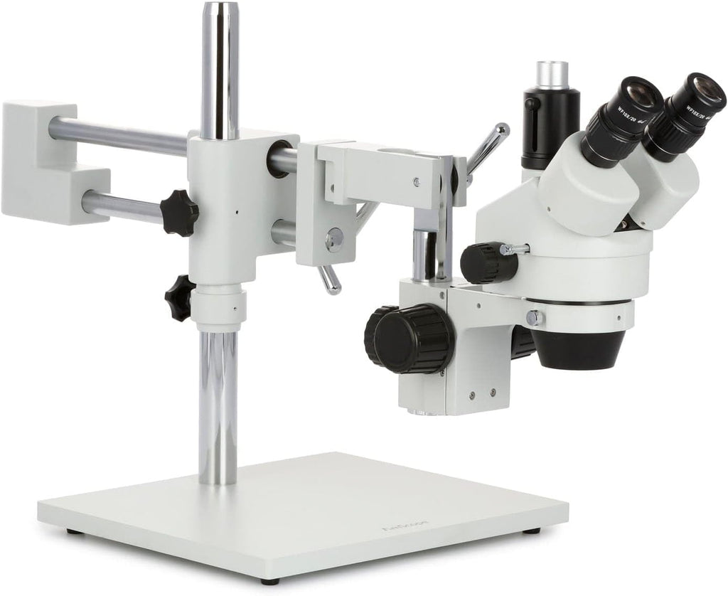 AmScope Microscopio estéreo profesional del zoom trinocular de SM-4T, WH10x