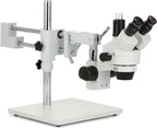 AmScope Microscopio estéreo profesional del zoom trinocular de SM-4T, WH10x
