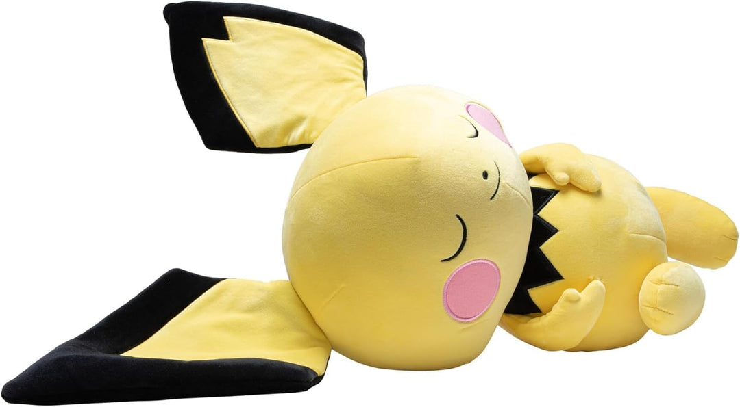 Pokémon Pichu - Peluche para dormir, 18 pulgadas, felpa prémium en...