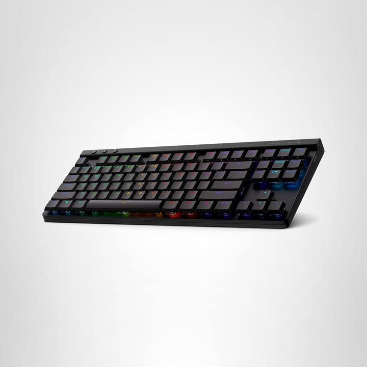 Logitech G515 Teclado inalámbrico para juegos TKL, LIGHTSYNC RGB, d...