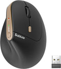 SABLUTE Ratón ergonómico MAM3, ratón inalámbrico para manos pequeñas