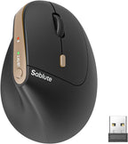 SABLUTE Ratón ergonómico MAM3, ratón inalámbrico para manos pequeñas