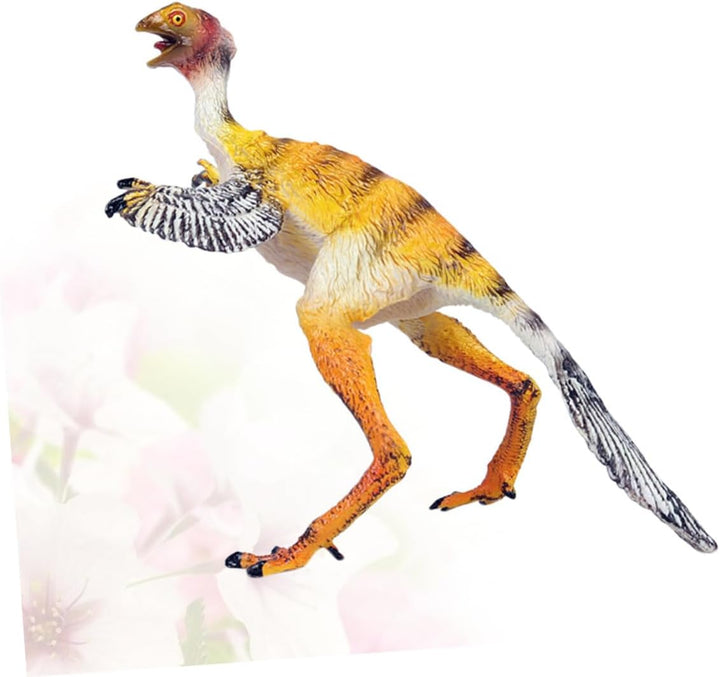 Modelo realista de dinosaurio Sinosauropteryx para niños