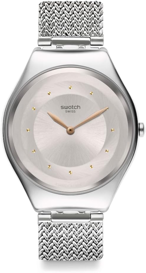 Swatch Skin Irony Reloj Unisex Casual Polímero Azul Cuarzo Impermeable Skinsand