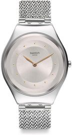 Swatch Skin Irony Reloj Unisex Casual Polímero Azul Cuarzo Impermeable Skinsand