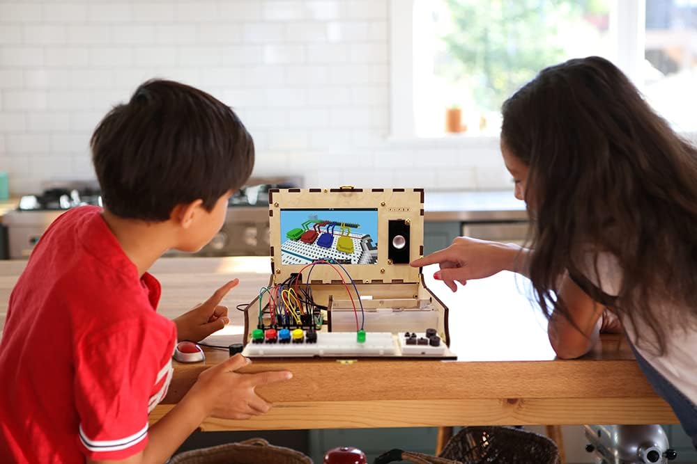 Piper Kit de computadora: galardonado, aprendizaje STEAM, con Raspberry Pi, codificación de arrastrar y soltar, StoryMode, juegos, Python y proyectos increíbles