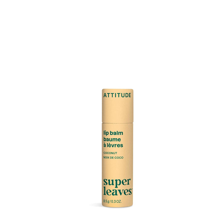 ATTITUDE Bálsamo labial, origen natural, nutre y protege, manteca d...