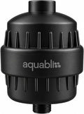Aquabliss SF100 Daily Revitalize - Filtro para ducha, color negro mate