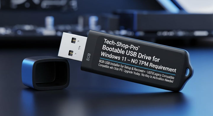 Techshoppro Compatible en Caja Micro Win 11 PRO (Ingles) FPP 64-BIT...
