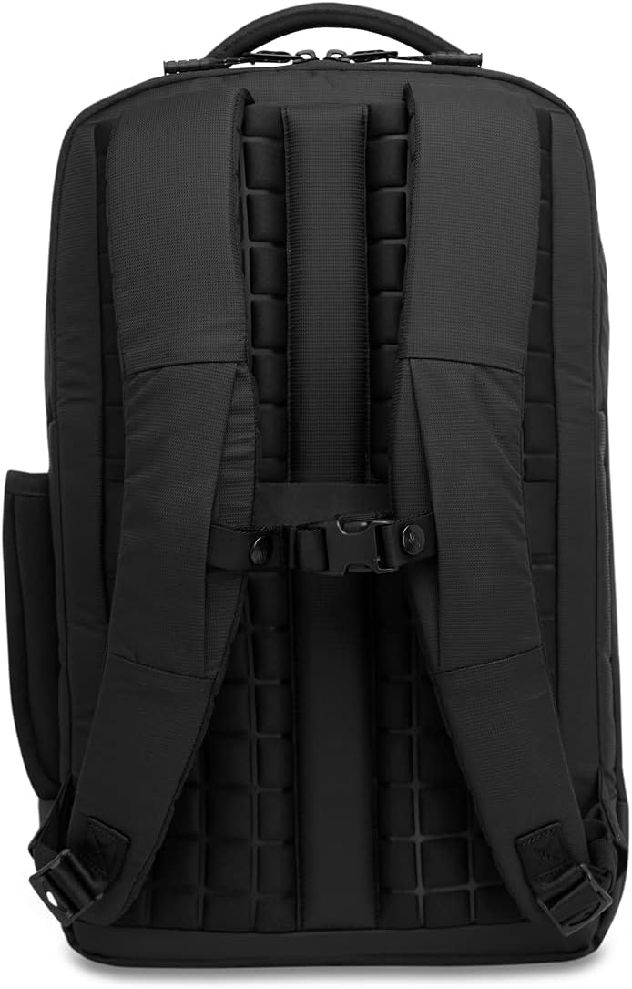Timbuk2 Authority Mochila para laptop Deluxe, Eco Negro Deluxe