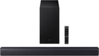 Samsung Barra de sonido de la serie B HW-B550F 2.1 ch DTS Virtual:X Barra de sonido con subwoofer (modelo 2025) Modo de mejora de voz, refuerzo de graves, sonido adaptativo