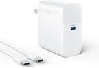 Cargador para portátil Anker, compacto y plegable de 100W USB-C con cable de 5 ft