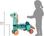 Janod - Dino - Juguete de dinosaurio de madera para niños - 18.5 pulgadas
