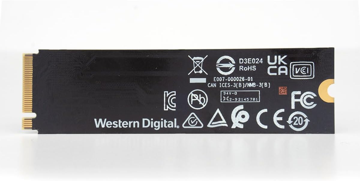 Western Digital OEM Gamer 256GB M.2 2280 Gaming Gen4 PCIe NVMe Unid...