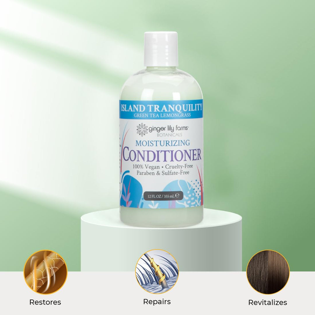 Ginger Lily Farms Botanicals - Acondicionador hidratante para cabel...