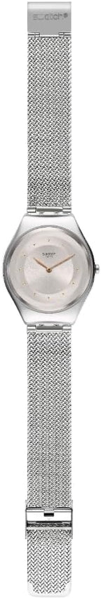 Swatch Skin Irony Reloj Unisex Casual Polímero Azul Cuarzo Impermeable Skinsand